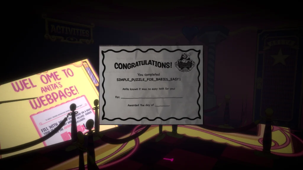 First-Person Horror Puzzler oneway.exe: Module 1.0 Delayed A Couple of Weeks 12 First-Person Horror Puzzler oneway.exe: Module 1.0 Delayed A Couple of Weeks 12