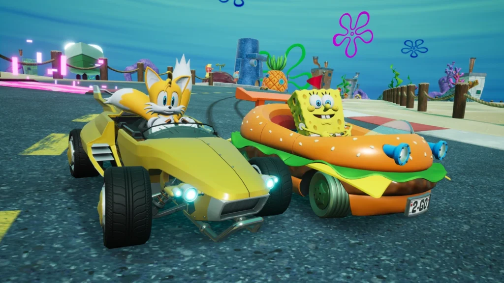 SpongeBob SquarePants Joins Sonic Racing: CrossWorlds With Release of DLC Pack 2 SpongeBob SquarePants Joins Sonic Racing: CrossWorlds With Release of DLC Pack 2