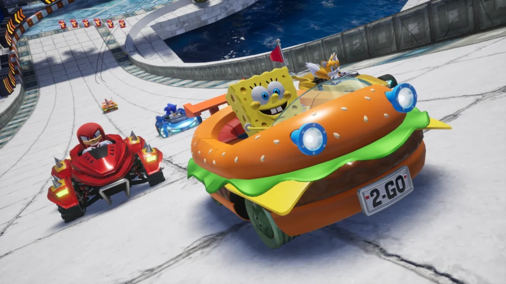 SpongeBob SquarePants Joins Sonic Racing: CrossWorlds With Release of DLC Pack 6 SpongeBob SquarePants Joins Sonic Racing: CrossWorlds With Release of DLC Pack 6