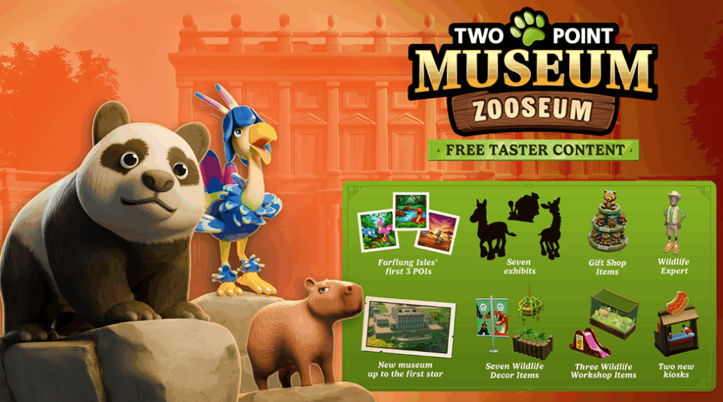 Two Point Museum Zooseum DLC to Launch Next Week 1