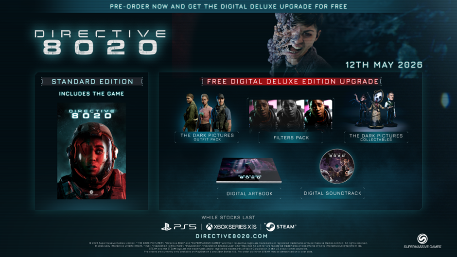 Supermassive Games Announces Release Date And Pre-Order Details For Directive 8020 1 Supermassive Games Announces Release Date And Pre-Order Details For Directive 8020 1