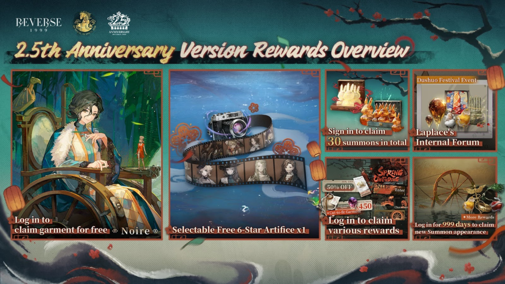 Bluepoch Games Details Reverse: 1999 - Spring Unending Update And 2.5 Anniversary Events 3