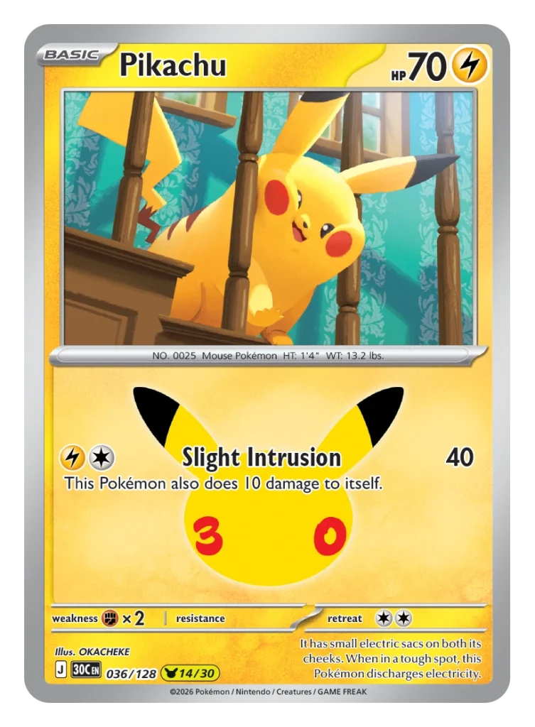 Pokémon Trading Card Game Marks 30 Years With 30th Celebration Expansion 4 Pokémon Trading Card Game Marks 30 Years With 30th Celebration Expansion 4