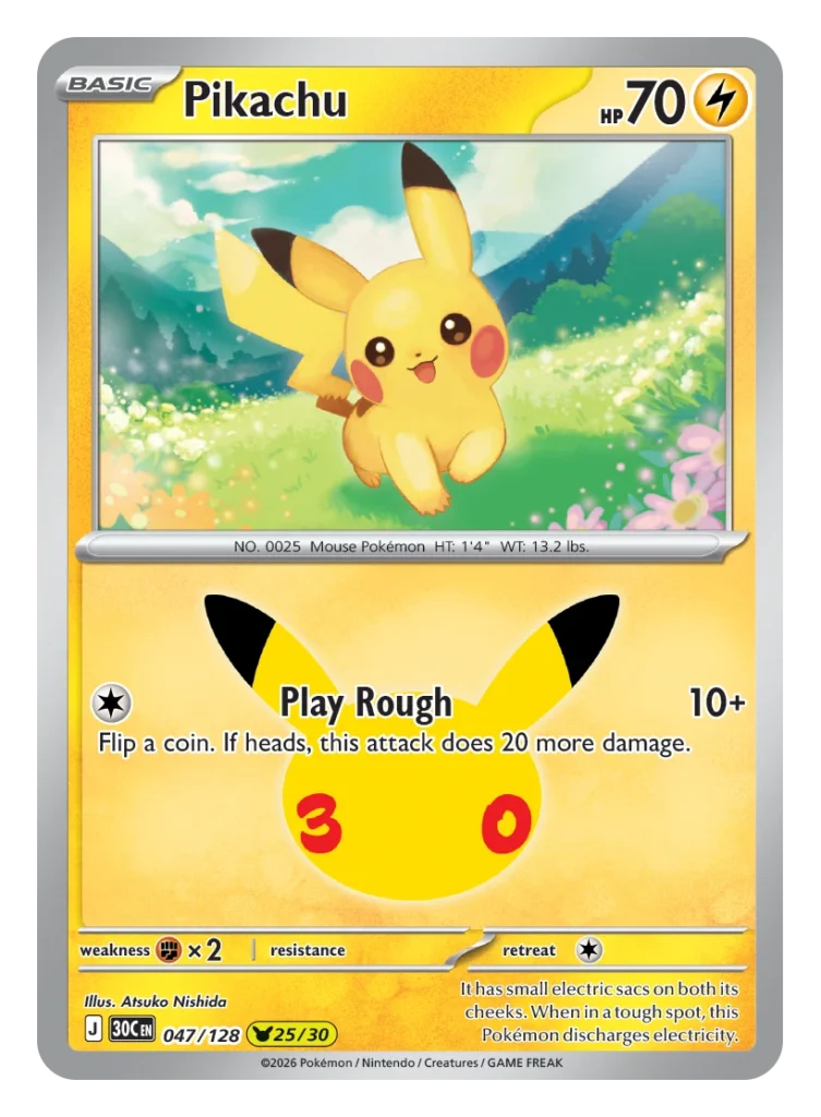 Pokémon Trading Card Game Marks 30 Years With 30th Celebration Expansion 6 Pokémon Trading Card Game Marks 30 Years With 30th Celebration Expansion 6