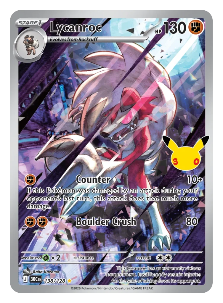 Pokémon Trading Card Game Marks 30 Years With 30th Celebration Expansion 12 Pokémon Trading Card Game Marks 30 Years With 30th Celebration Expansion 12