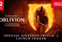 The Elder Scrolls IV: Oblivion Remastered Launches On Nintendo Switch 2
