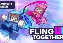FLING UP TOGETHER Gameplay Trailer Showcases New Co-op Rope Platforming Game