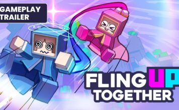 FLING UP TOGETHER Gameplay Trailer Showcases New Co-op Rope Platforming Game