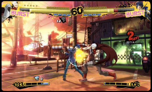 Mi-Ak-Persona (5) Screenshots of Akihiko and Mitsuru Kirijo in Persona 4: The Ultimate in Mayonaka Arena 1