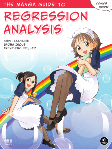 No Starch Press' Next "Manga Guide" Release to be The Manga Guide to Regression Analysis 1