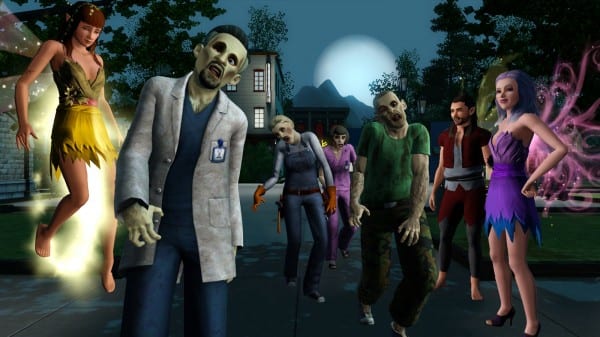EA Release A Few Screenshots and Details for Their Upcoming Release of The Sims 3: Supernatural - Focus on Fairies and Zombies 1