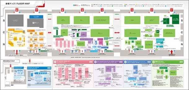Tokyo Game Show 2012 Floor Plans Revealed 1