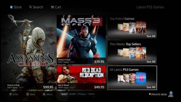 Sony Computer Entertainment Launch the New Playstation Store in PAL Regions 1