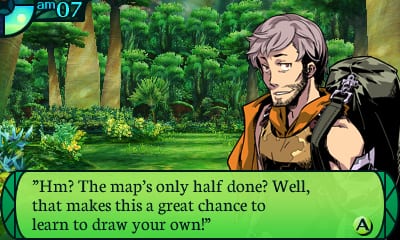 eo4_screens_pickingafont_00 ATLUS USA Release First English Screenshots for Etrian Odyssey IV: Legends of the Titan 1