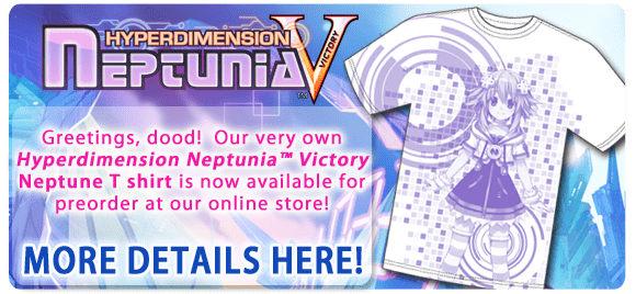 NIS America Open Pre-Orders for Hyperdimension Neptunia Victory T-Shirt 1 nep_shirt_po