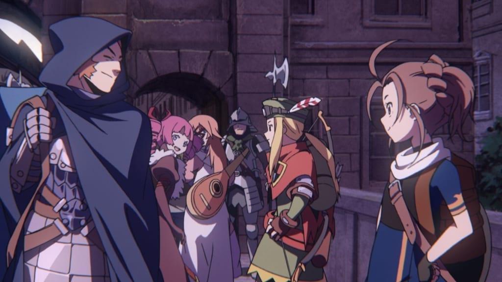 Animated Cutscene Screenshots for Etrian Odyssey: Millennium Girl 1 EO (2)