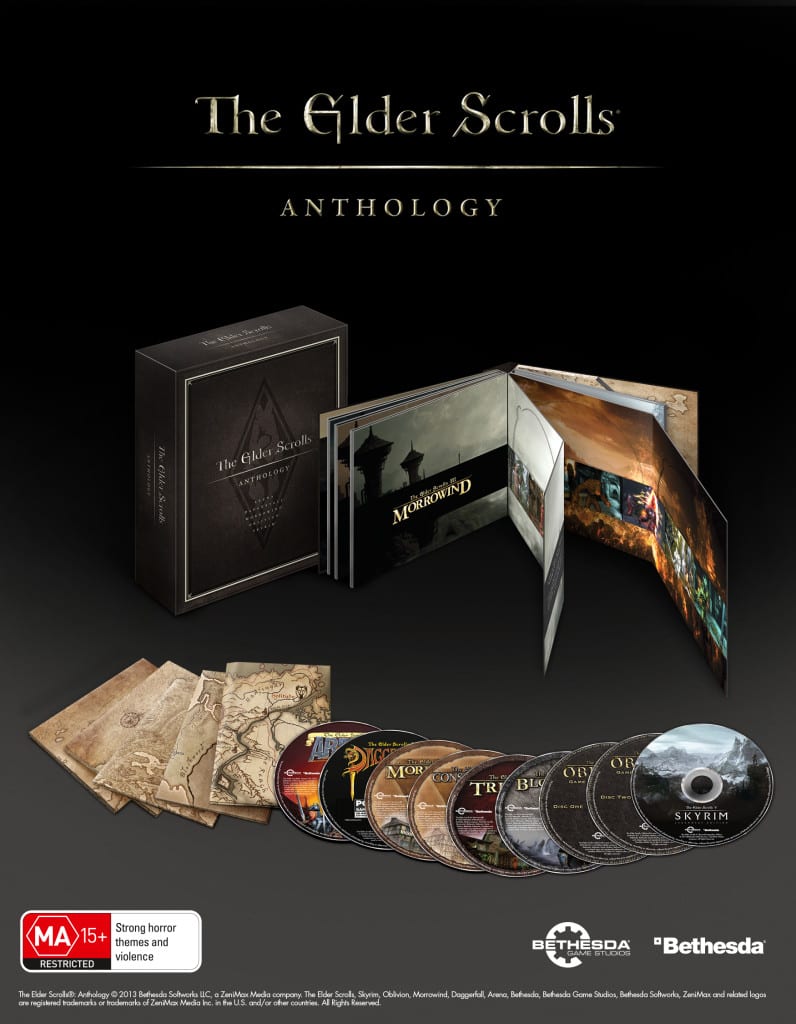 Bethesda Softworks Unveil the Ultimate Elder Scrolls Anthology 1 TES_Anthology_group_OFLC