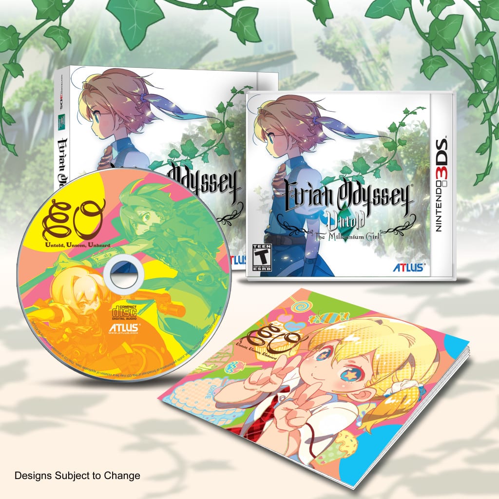 North American Release of Etrian Odyssey Untold: The Millennium Girl to Come With Pre-Order Box Set 1 EOUset