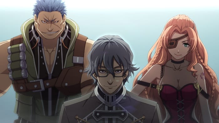 Latest Screenshots for The Legend of Heroes: Trails in the Flash Features the Empire Liberation Front 1 From left to right: Vulcan, Gideon and Scarlet