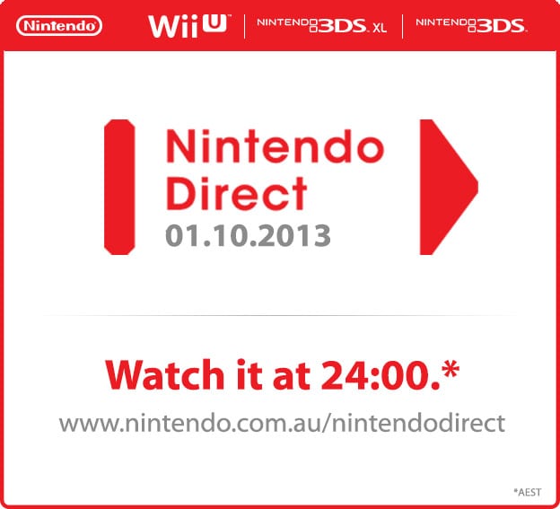 Nintendo Direct 01-10-2013