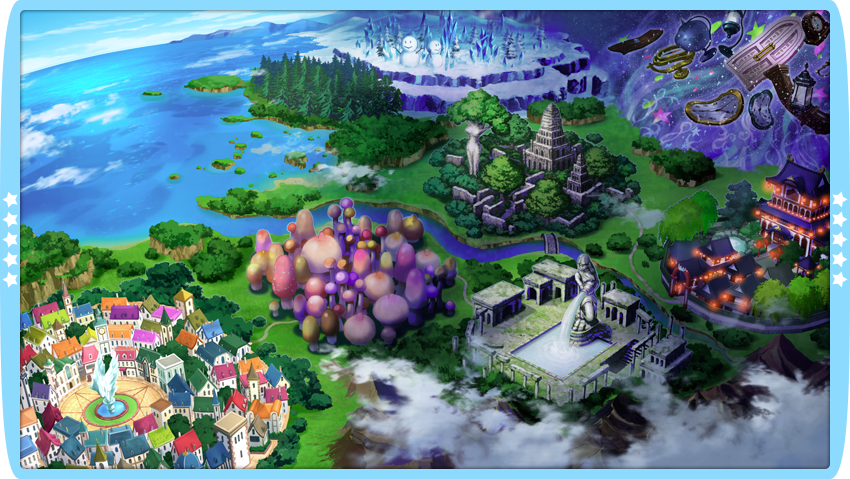 Moero Chronicle - Introducing the Monster Girls of Monsutopia 1 wmap
