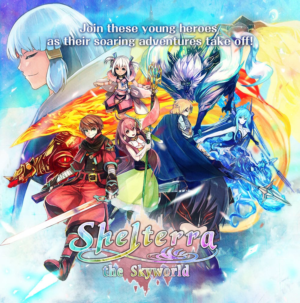 Kemco Release English RPG Skyworld of Shelterra on Android Platforms 1 back_00