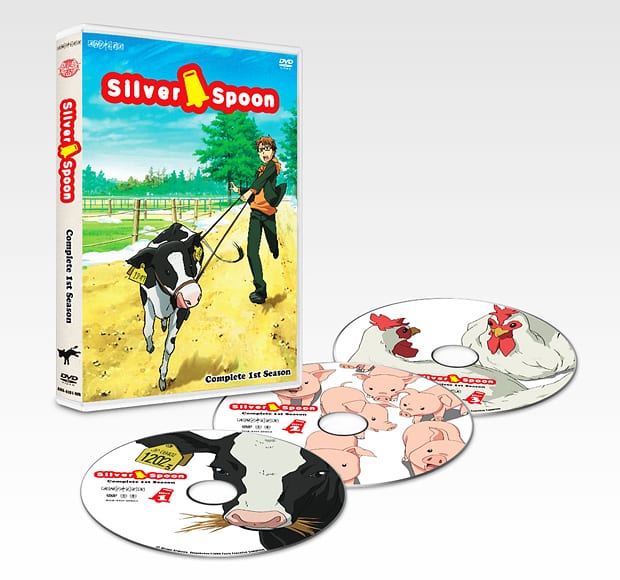 Aniplex of America Announce DVD Release for Silver Spoon 1 silverspoon_set1_l