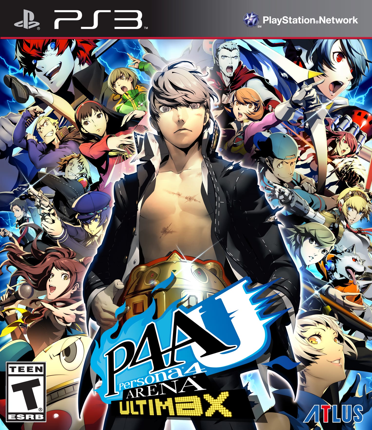Persona 4 Arena Ultimax - Finalized Cover Artwork Unveiled 1 P4AU_coverp