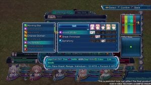 Omega Quintet - Harmonics Battle System Screenshots 3