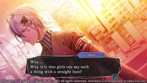 New English Screenshots for Amnesia: Memories Focus on Ikki 9