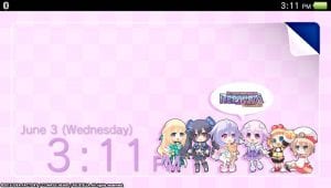 Idea Factory International Showcase New Vita Themes for Hyperdimension Neptunia Re;Birth3: V Generation 6