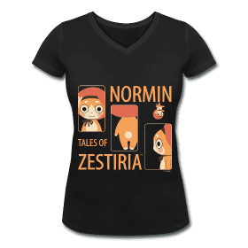 Tales Of Zesteria - Womens V-Neck T-Shirt Normin