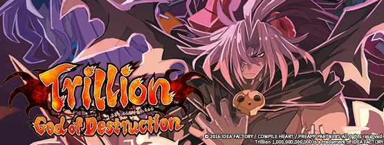 One Battle, One Enemy, One Trillion HP - Trillion: God of Destruction Launches on PS Vita 1 trillion