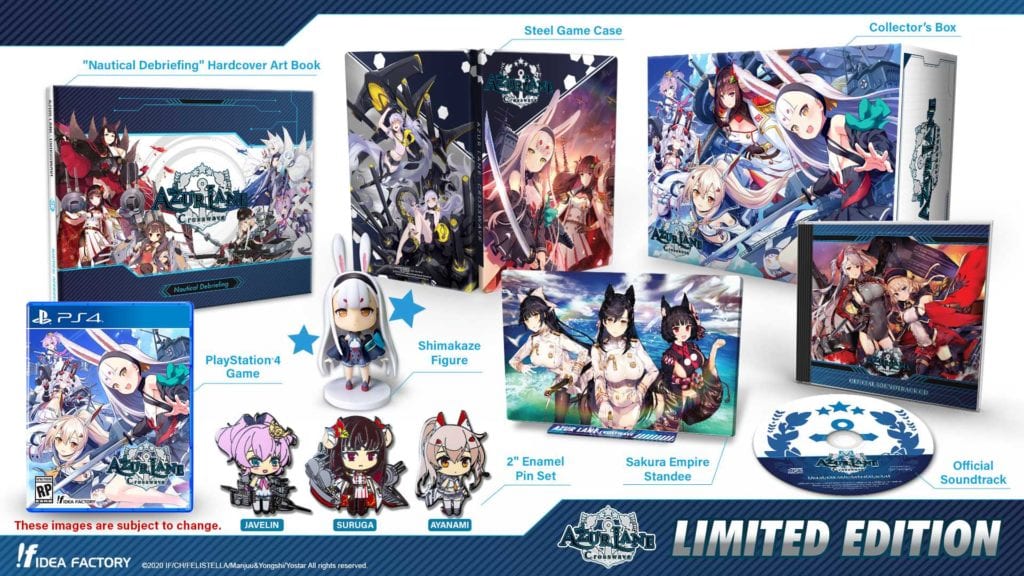 Azur Lane: Crosswave Confirmed to Receive Physical Standard and Limited Editions 1 Azur Lane: Crosswave Confirmed to Receive Physical Standard and Limited Editions 1