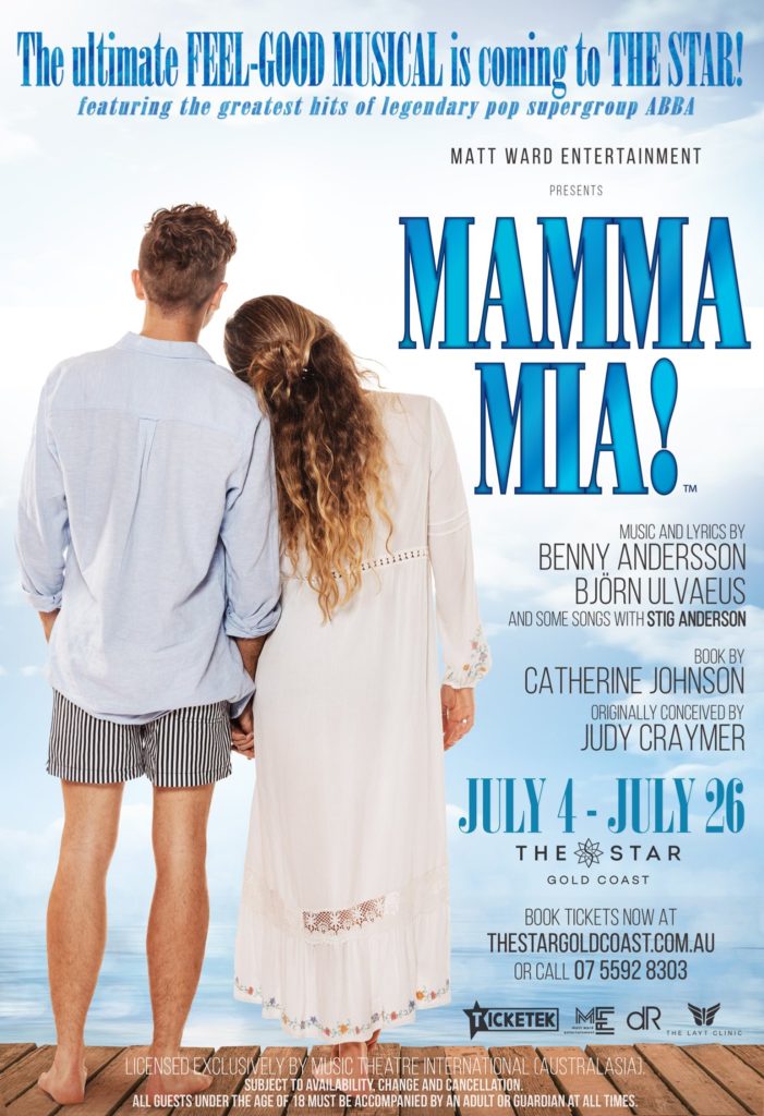 Matt Ward Entertainment Bringing Mamma Mia! The Musical to The Star Gold Coast 1 Matt Ward Entertainment Bringing Mamma Mia! The Musical to The Star Gold Coast 1