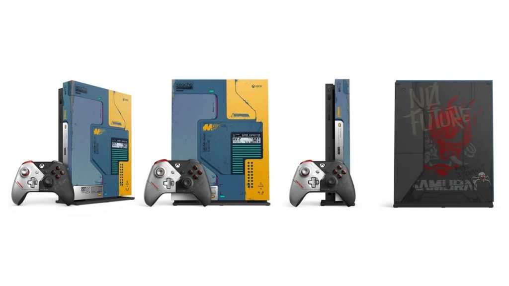 Custom Xbox One X Console to Be Offered for Cyberpunk 2077 1 Custom Xbox One X Console to Be Offered for Cyberpunk 2077 1