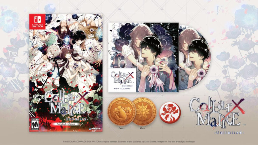 Otome Game 'Collar X Malice -Unlimited-' to Debut on Nintendo Switch 2 Otome Game 'Collar X Malice -Unlimited-' to Debut on Nintendo Switch 2