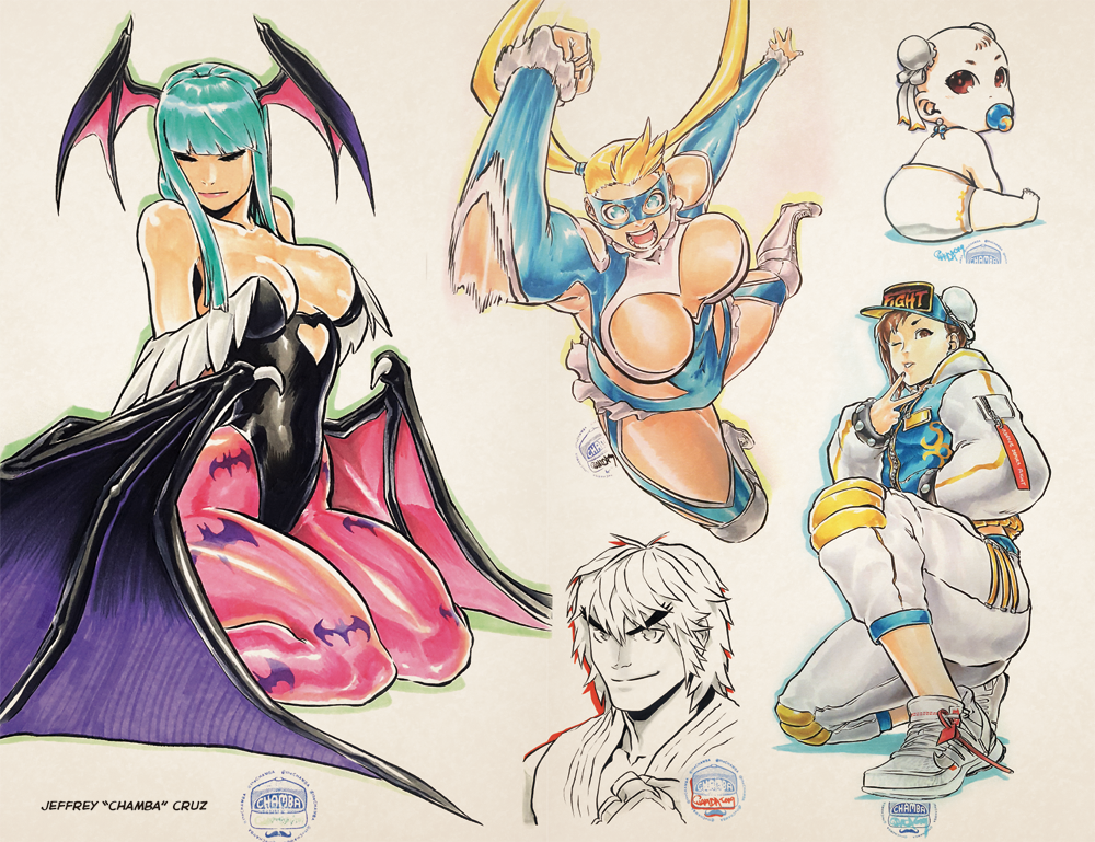 Pre-Orders Open for Online Exclusive 'Udon x Capcom Sketchbook Alpha' 2