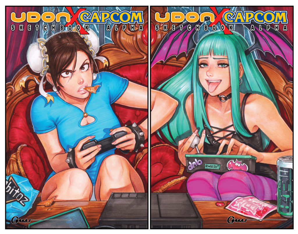 Pre-Orders Open for Online Exclusive 'Udon x Capcom Sketchbook Alpha' 1