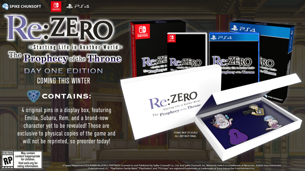 English Localisation of Re:Zero - Starting Life in Another World Video Game Confirmed 2 English Localisation of Re:Zero - Starting Life in Another World Video Game Confirmed 2