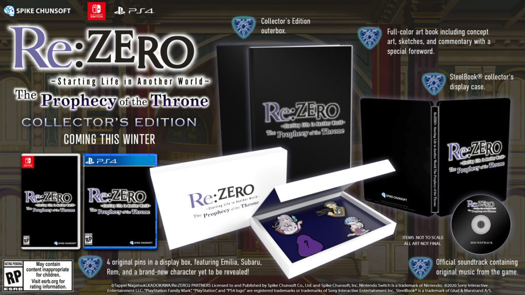English Localisation of Re:Zero - Starting Life in Another World Video Game Confirmed 3 English Localisation of Re:Zero - Starting Life in Another World Video Game Confirmed 3