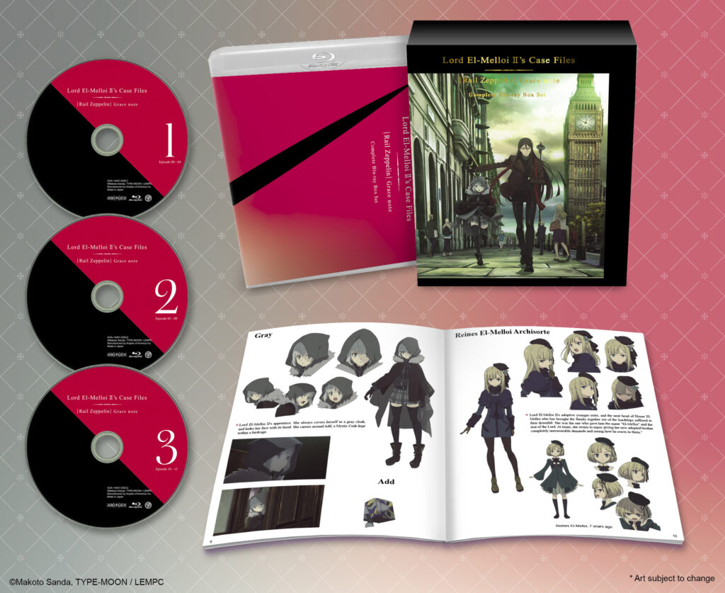 Aniplex of America Confirm Plans for 'Lord El-Melloi II’s Case Files {Rail Zeppelin} Grace note' Blu-ray Box Set 1 Aniplex of America Confirm Plans for 'Lord El-Melloi II’s Case Files {Rail Zeppelin} Grace note' Blu-ray Box Set 1