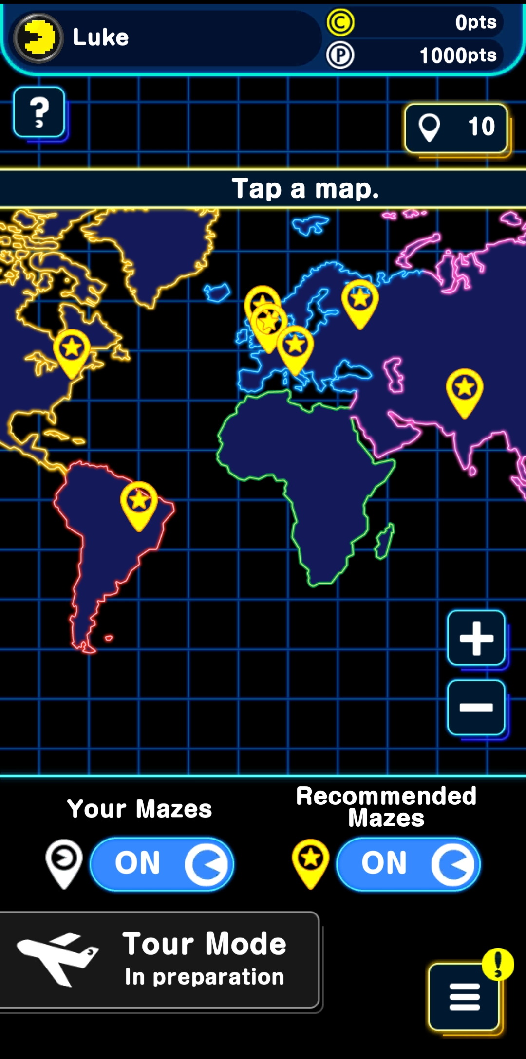 Pac-Man Geo Turns Real World Geographic Data into New Levels 3