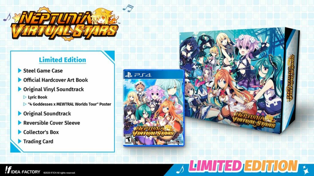 Neptunia Virtual Stars' Limited Edition To Go On Pre-Order Next Month 1 Neptunia Virtual Stars' Limited Edition To Go On Pre-Order Next Month 1