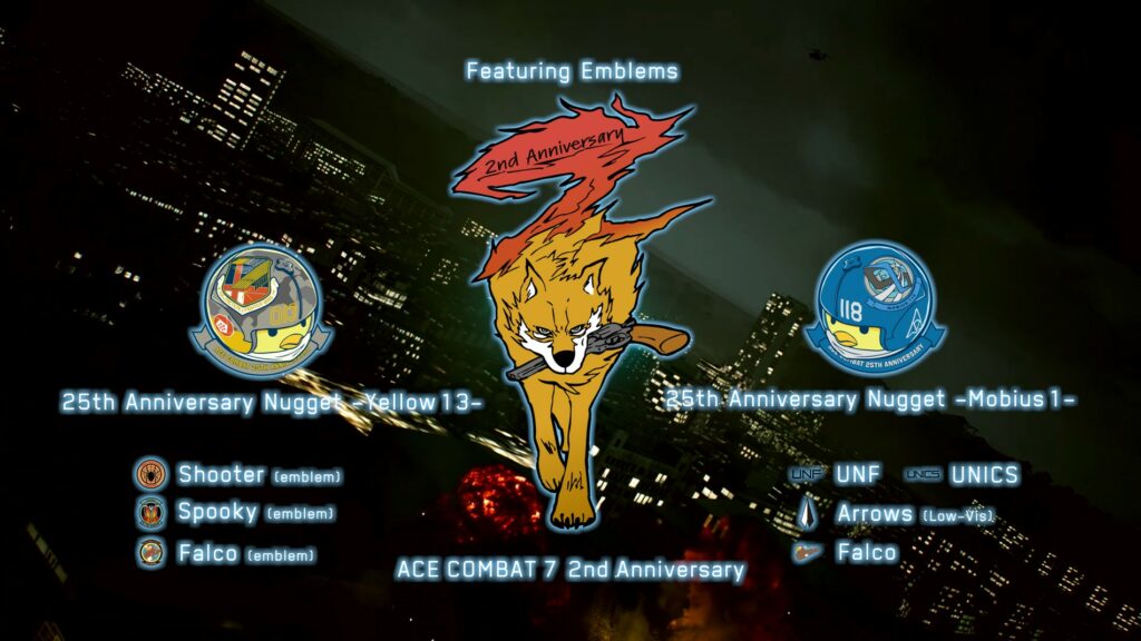 Ace Combat 7: Skies Unknown Receives 2nd Anniversary Update 21 Ace Combat 7: Skies Unknown Receives 2nd Anniversary Update 21