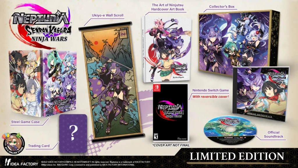 Neptunia x SENRAN KAGURA: Ninja Wars Launches on Nintendo Switch Next Year 1 Neptunia x SENRAN KAGURA: Ninja Wars Launches on Nintendo Switch Next Year 1