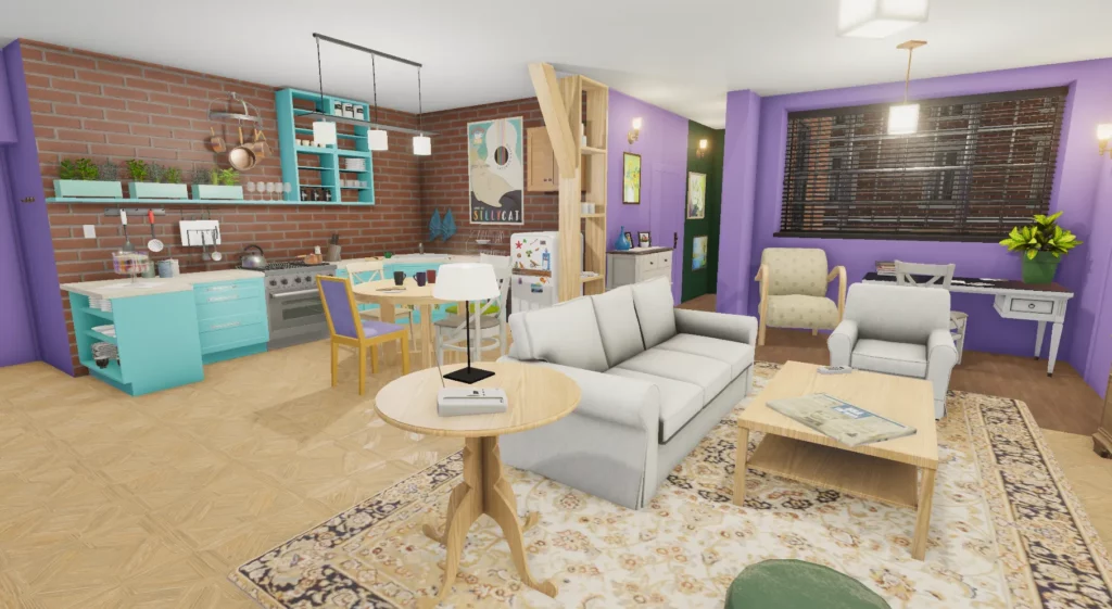 90s Sitcom Friends Has Iconic Apartments Flippable in 'House Flipper' 1