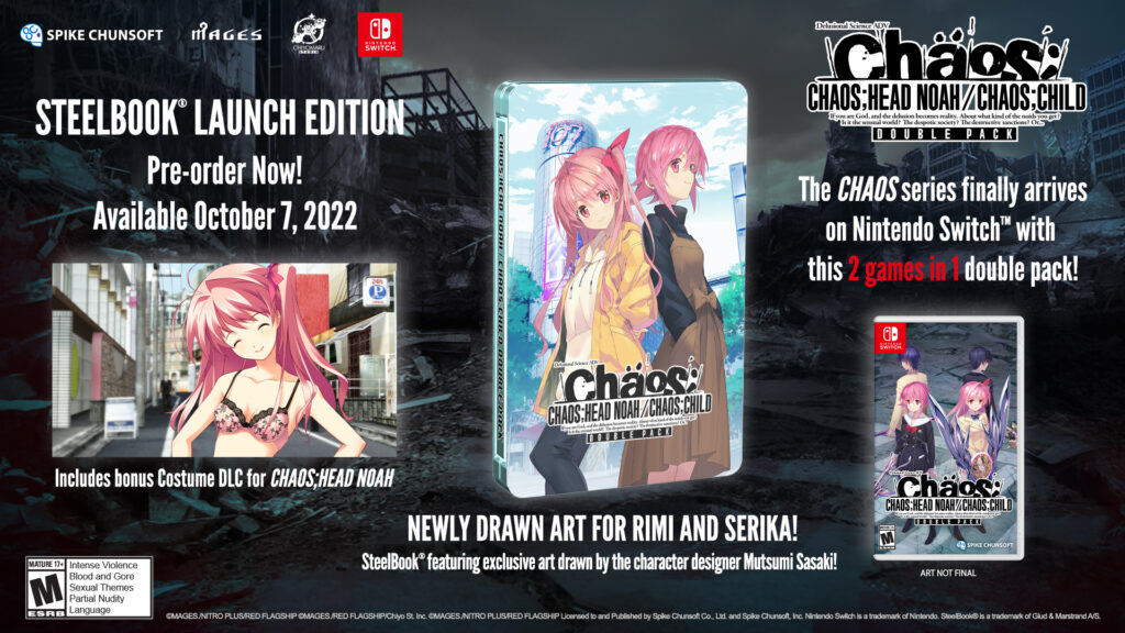 Chaos;Head NoAH Coming to Steam in October 1 Chaos;Head NoAH Coming to Steam in October 1