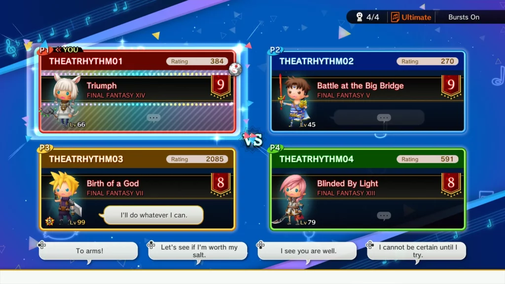 THEATRHYTHM FINAL BAR LINE Brings Over 400 Songs to PS4 and Switch 21 THEATRHYTHM FINAL BAR LINE Brings Over 400 Songs to PS4 and Switch 21