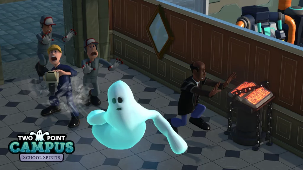 Ghosts are Headed to Two Point Campus in New 'School Spirits' DLC 8